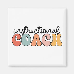 Trainingscoach Educatieve Coach Retro Magneet