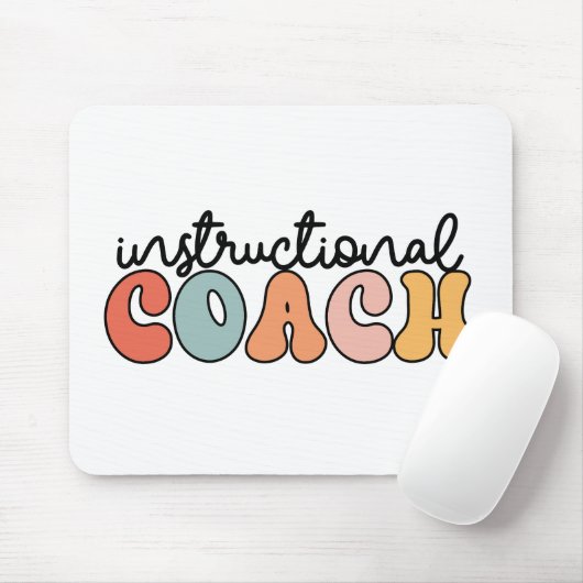 Trainingscoach Educatieve Coach Retro Muismat (Met muis)
