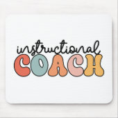 Trainingscoach Educatieve Coach Retro Muismat (Voorkant)