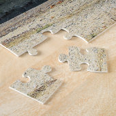 Trainingsdepot met oude vaten legpuzzel (Zijkant)