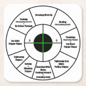Trainingsdoel Kartonnen Onderzetters (Voorkant)