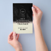 Trainingshulpmiddelen personal trainer flyer (Hand)