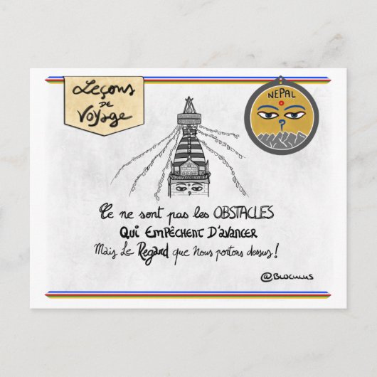 Trainingskaart: Transformeer je obstakels Briefkaart (Voorkant)