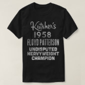 Trainingskamp Shirt Floyd Patterson Classic T SH (Design voorkant)