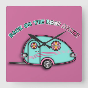 Trainingsklokken voor scheuren vierkante klok