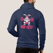 trainingskonijn hoodie (Achterkant)