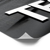 Trainingskracht Bedrijfstechniek Poster Logo (Hoek)