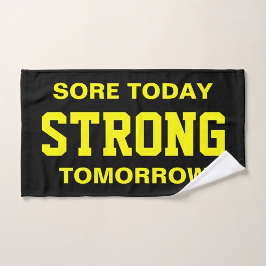 Trainingsmotivatie Handdoek (Handdoek)