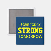 Trainingsmotivatie Magneet (Voorkant / Achterkant)