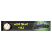 Trainingsmotor in ruste uit Seattle Naambordje (Voorkant)