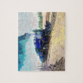 Trainingsmotor locomotieven verf legpuzzel (Verticaal)