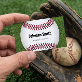 Trainingspersoneel van Cool Baseball Softball Visitekaartje