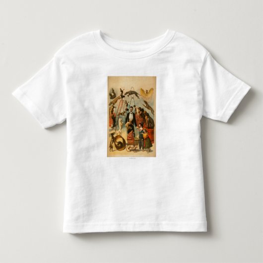 Trainingspond Theatrisch Poster Kinder Shirts (Voorkant)