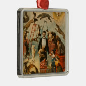 Trainingspond Theatrisch Poster Metalen Ornament (Rechts)