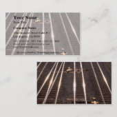 Trainingssporen Visitekaartje (Voorkant / Achterkant)