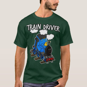 Trainingstuurprogramma Stuwlocomotieven voor trein T-shirt