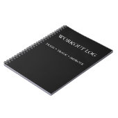 Trainingsvolger & Trainingsdagboek Notitieboek (Linkerzijde)