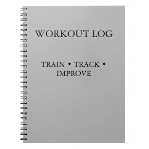 Trainingsvolger & Trainingsdagboek Notitieboek