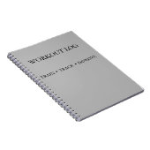 Trainingsvolger & Trainingsdagboek Notitieboek (Rechterzijde)