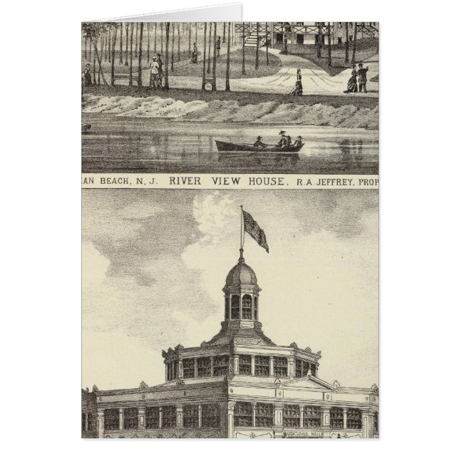 Trainingszaal, Asbury Park en River Uitzicht House (Voorkant)