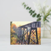 Trainingverdrag bovenaan briefkaart (Staand voorkant)