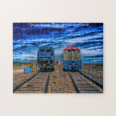 Trains Colorado.kerstcadeautjes Legpuzzel (Horizontaal)