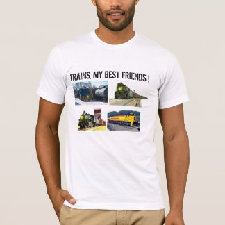 Trains, mijn beste vrienden t-shirt