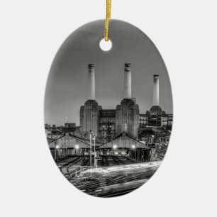 Trains pass Battersea Power Station, Londen Keramisch Ornament