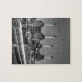 Trains pass Battersea Power Station, Londen Legpuzzel (Horizontaal)