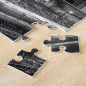 Trains pass Battersea Power Station, Londen Legpuzzel (Zijkant)