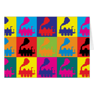 Trains Pop Art