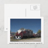 Trains Post Card Briefkaart (Voorkant / Achterkant)