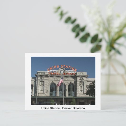 Trains postkaart (Staand voorkant)