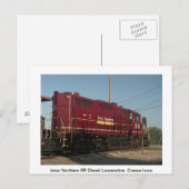 Trains postkaart (Voorkant / Achterkant)