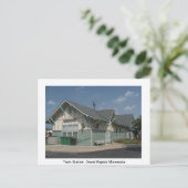 Trains postkaart (Staand voorkant)