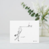 trainspotter-briefkaart briefkaart (Staand voorkant)