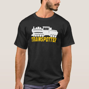 Trainspotter Trainspotting Trein Trainspotter T-shirt