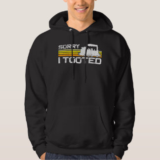 Trainspotterende locomotief voor stuurmachinistent hoodie
