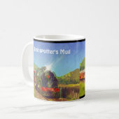Trainspotter's Coffee Break Drinkware Mok (Voorkant links)