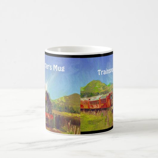 Trainspotter's Coffee Break Drinkware Mok (Center)