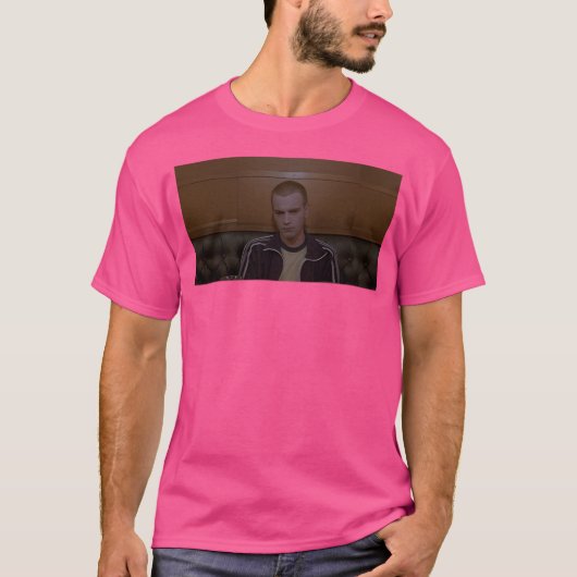 Trainspotting. Mark Renton T-shirt (Voorkant)