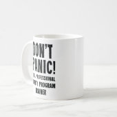 trainster voor veiligheidsprogramma's koffiemok (Voorkant links)