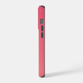 Trainwrak! Roze verloop achtergrond. iPhone Hoesje (Linkerkant)