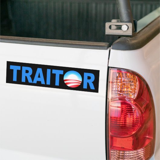 TRAITOR Obama Bumpersticker (Op Truck)