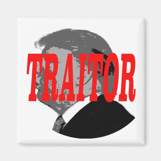 Traitor Trump Magneet (Voorkant)