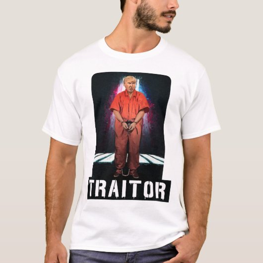 Traitor Trump T-Shirt - Zet hem vast! (Voorkant)