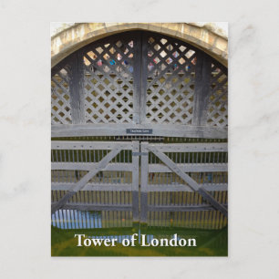 Traitors' Gate, Tower of London, Verenigd Koninkri Briefkaart