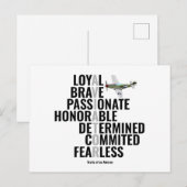 Traits van een Airman Briefkaart (Voorkant / Achterkant)