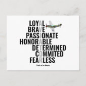 Traits van een Airman Briefkaart (Voorkant)