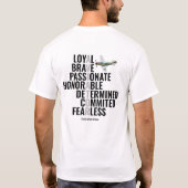 Traits van een Airman T-shirt (Achterkant)